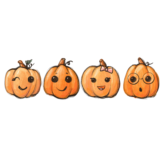 Little Pumpkins DTF Transfer
