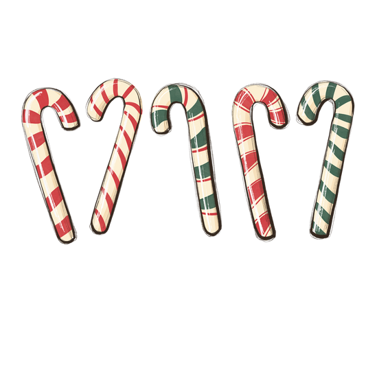 Candy Cane DTF Transfer