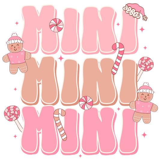 Pink Mini DTF Transfer