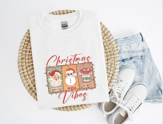 Retro Christmas Vibes Shirt/Crew