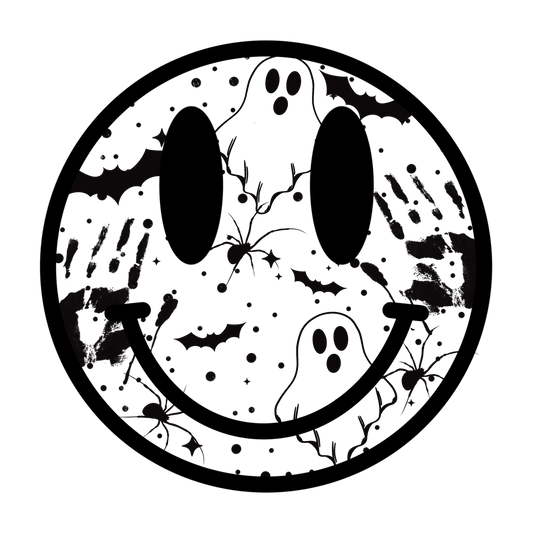 Horror Smiley DTF Transfer