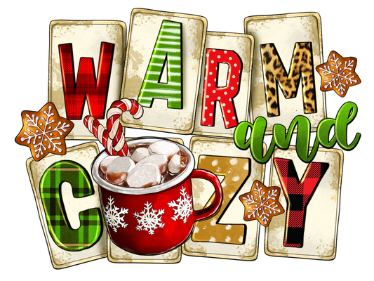 Warm and Cozy DTF Transfer