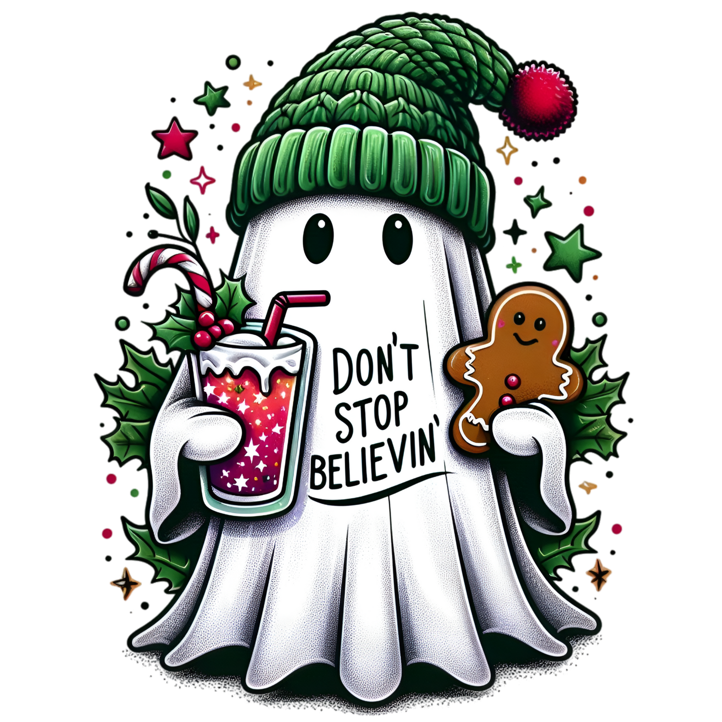 Don't Stop Believin' DTF Transfer