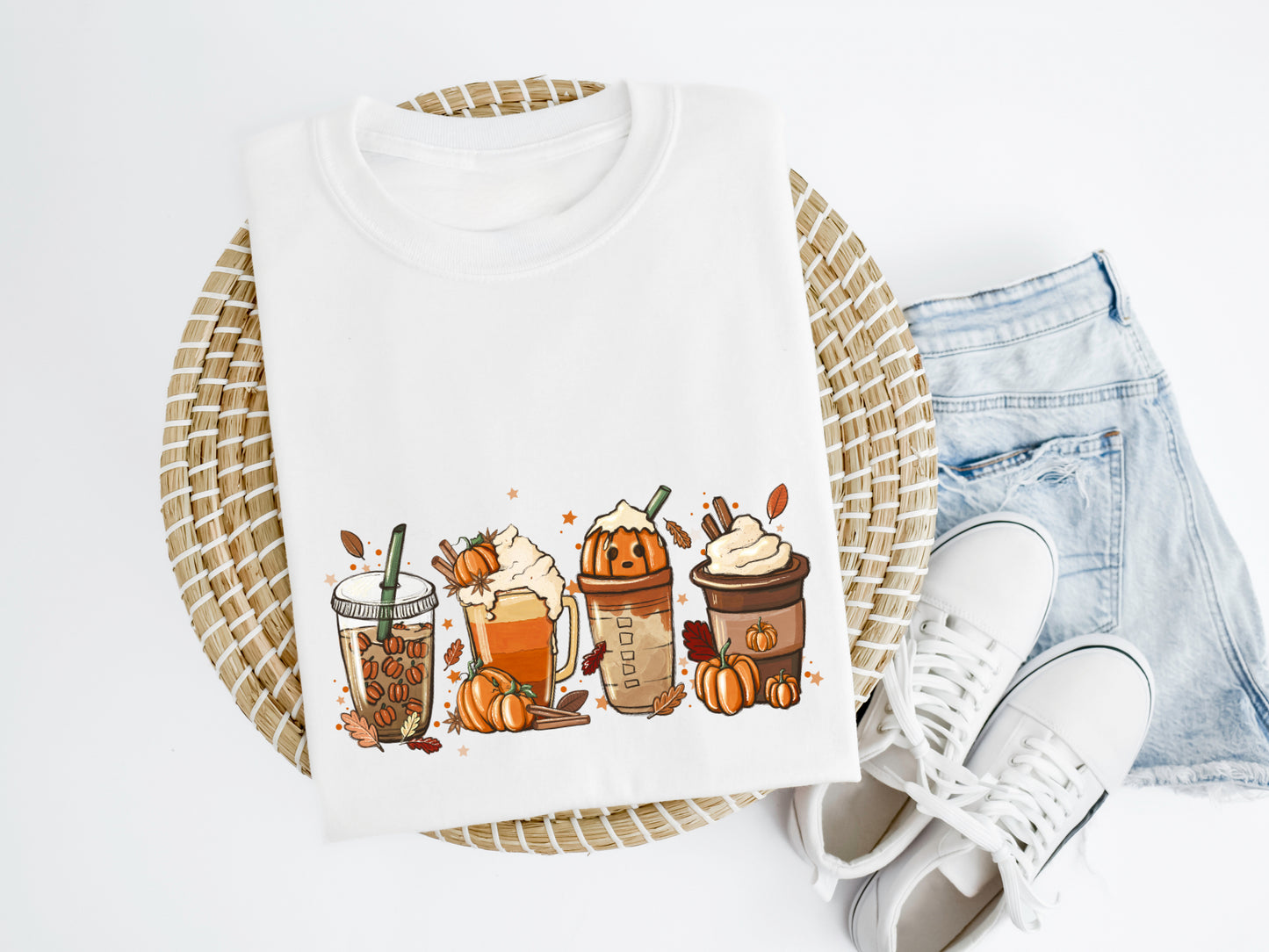 Fall Pumpkin Latte Shirt/Crew