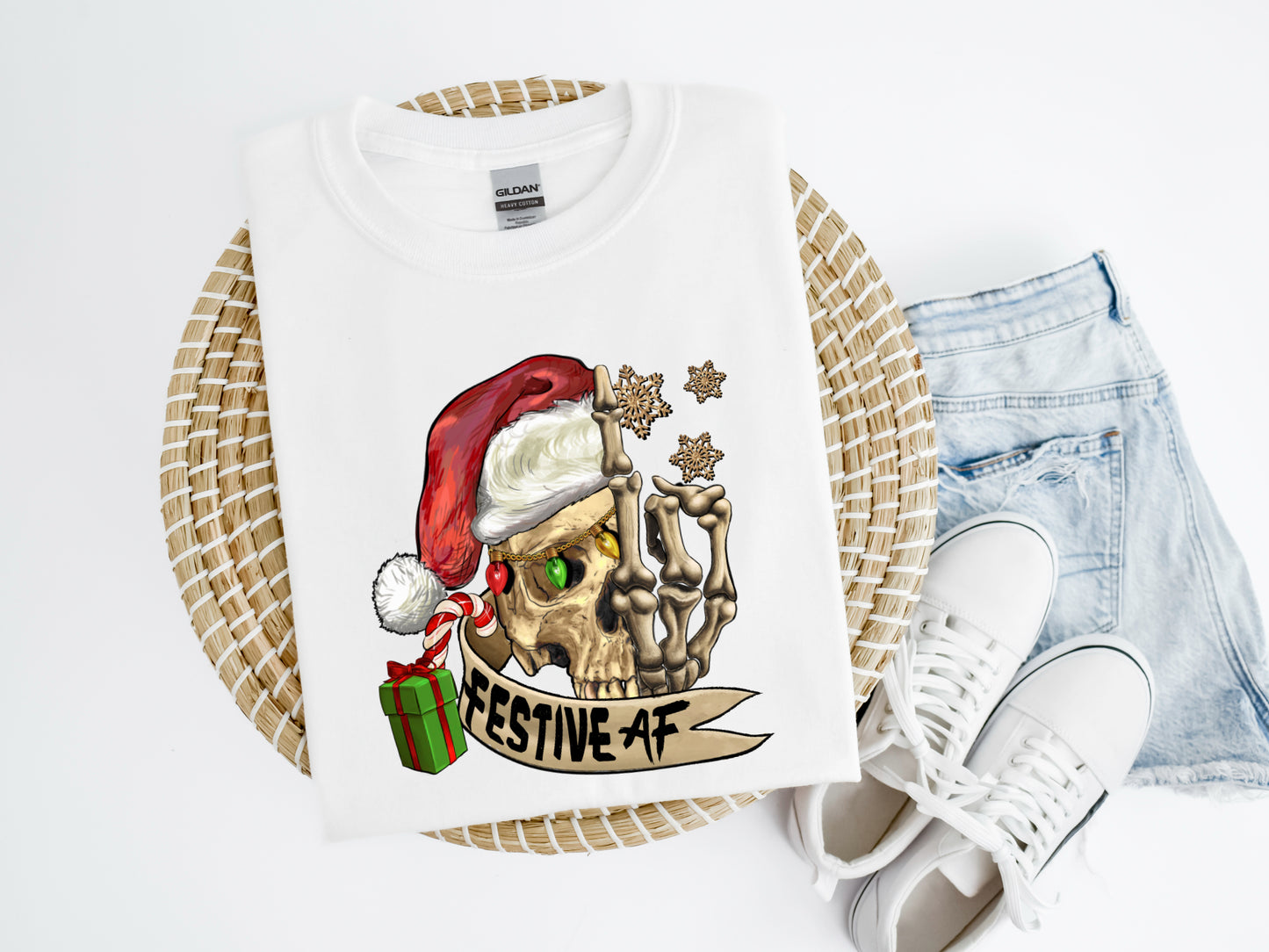 Festive AF Shirt/Crew