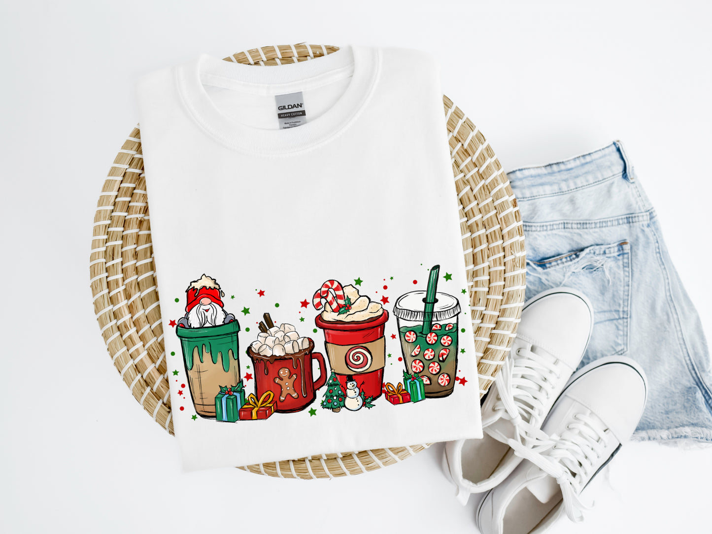 Gnome Latte Shirt/crew