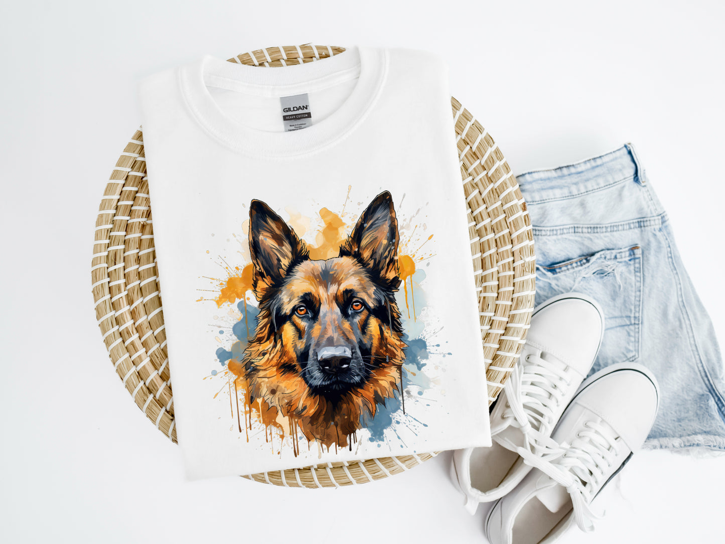 Dog Breed Watercolor Shirt/Crew