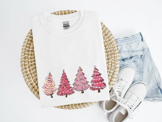 Pink Trees Shirt/Crew
