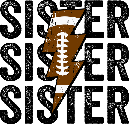 Football Sister DTF Transfer