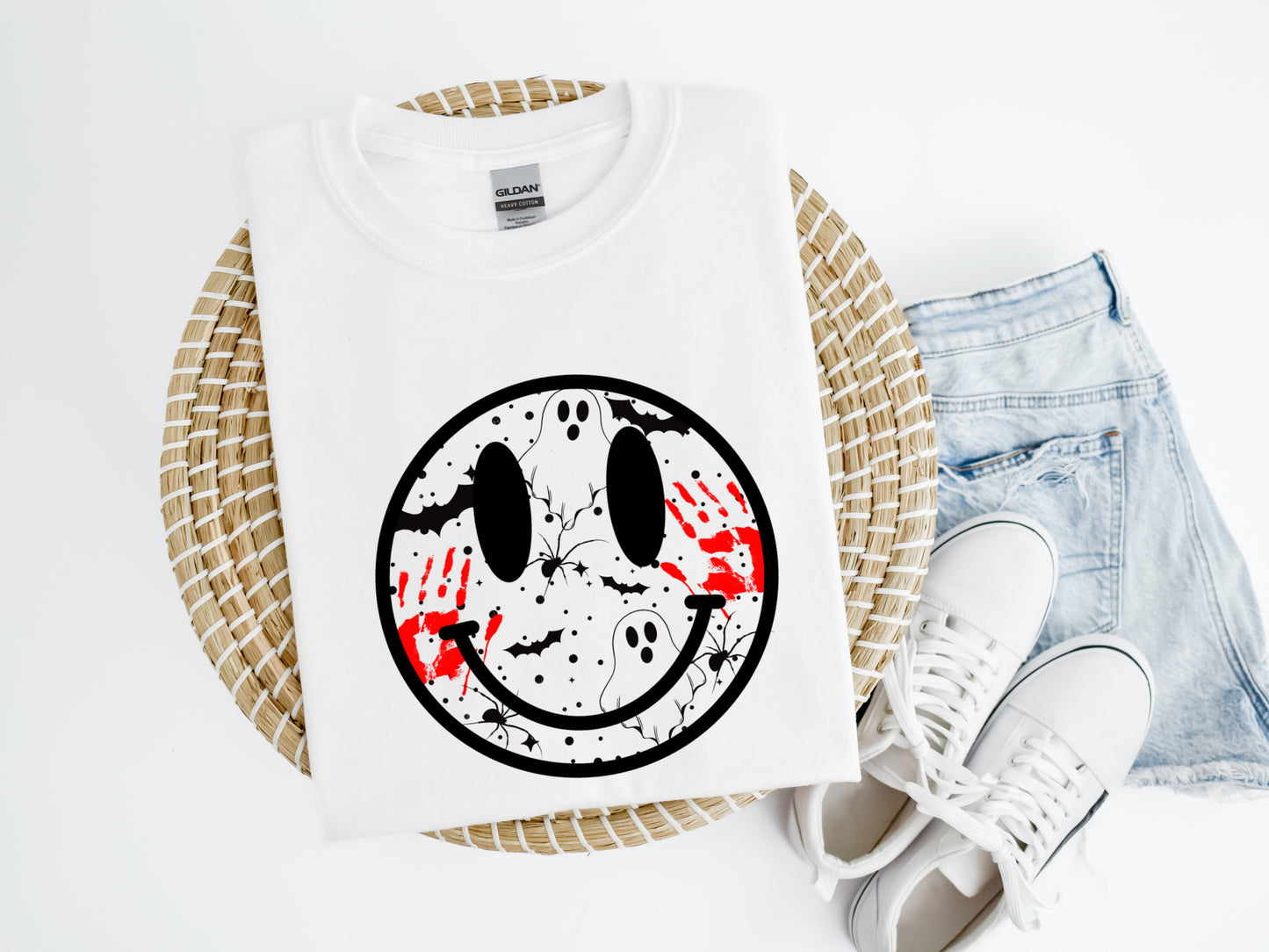 Horror Smiley Shirt/Crew