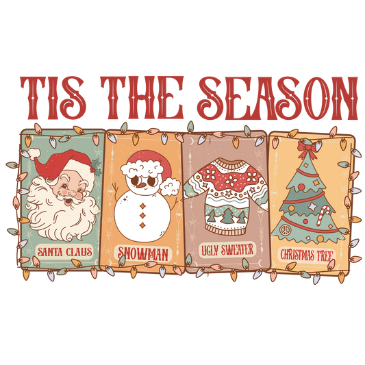 Tis the Season Christmas DTF Transfers