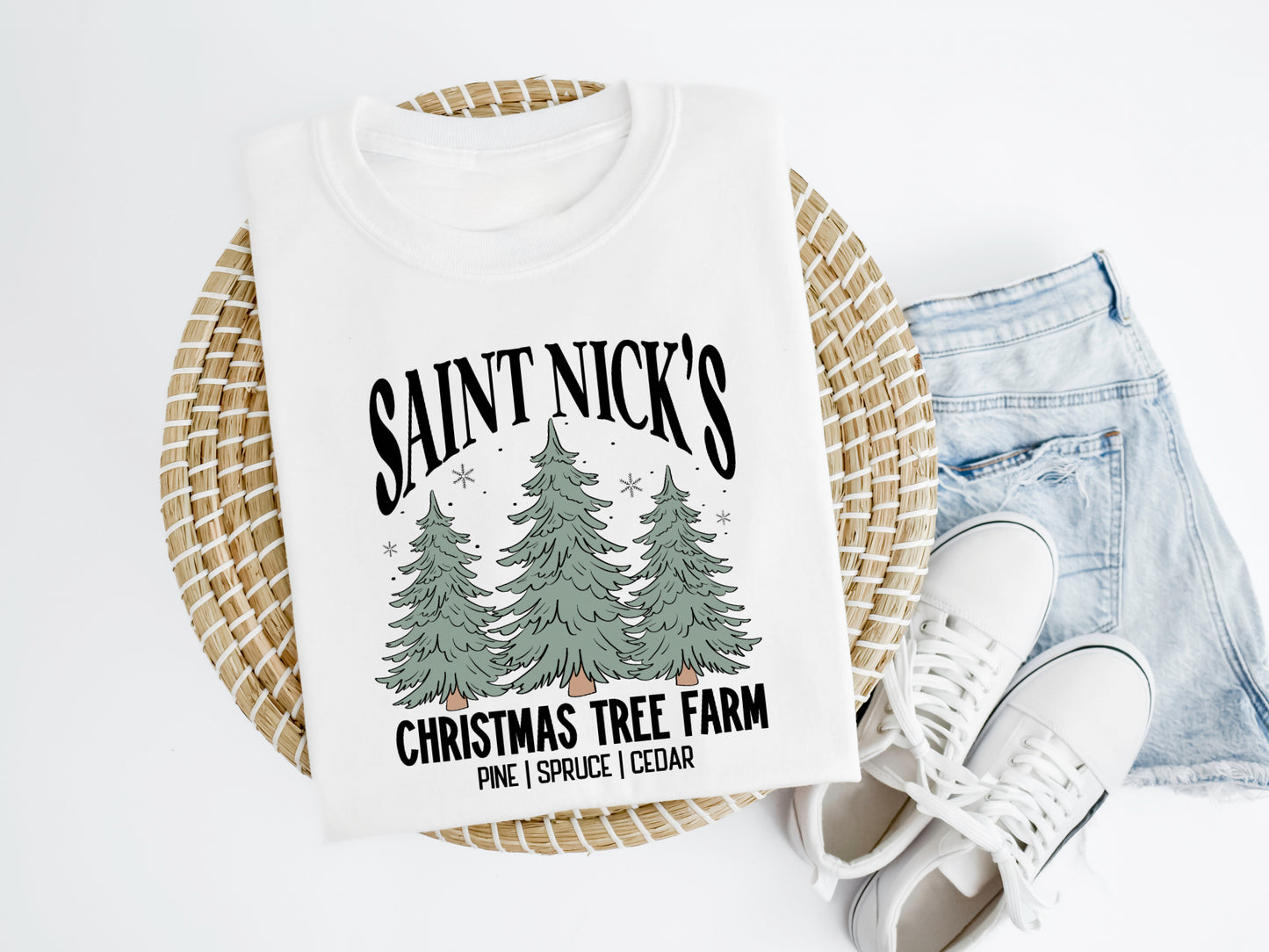 Saint Nick's Tree Farm Shirt/Crew