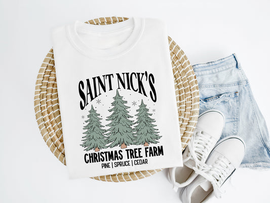 Saint Nick's Tree Farm Shirt/Crew