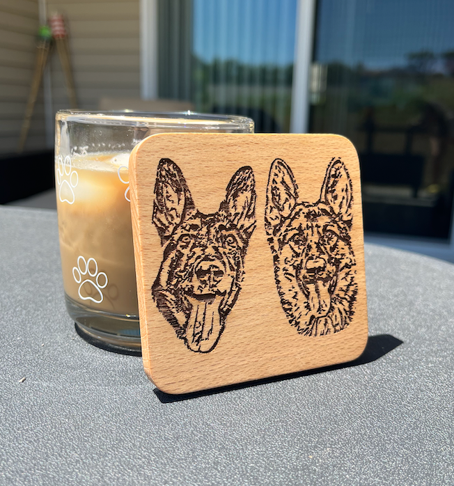Pet Portrait Coasters