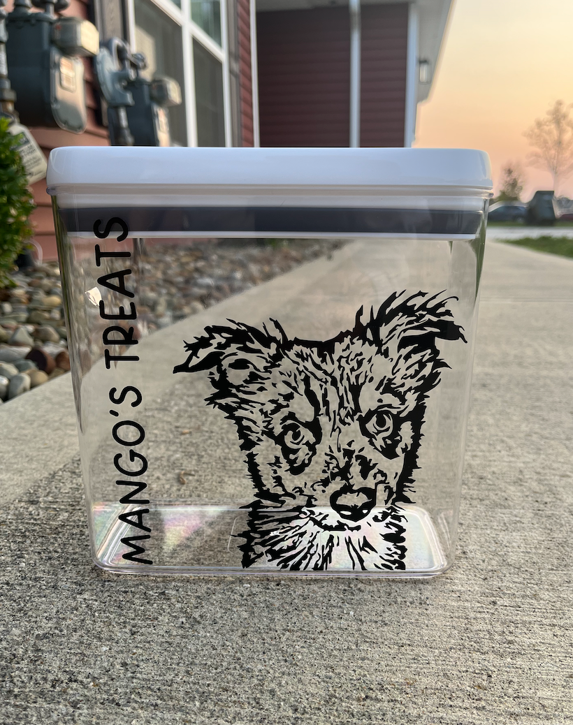 Personalized Treat Containers