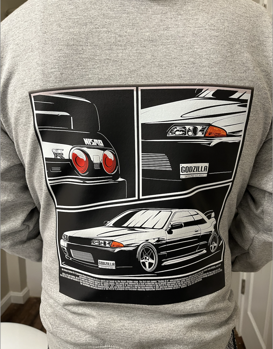 JDM GTR R32 NISMO SWEATSHIRT/HOODIE