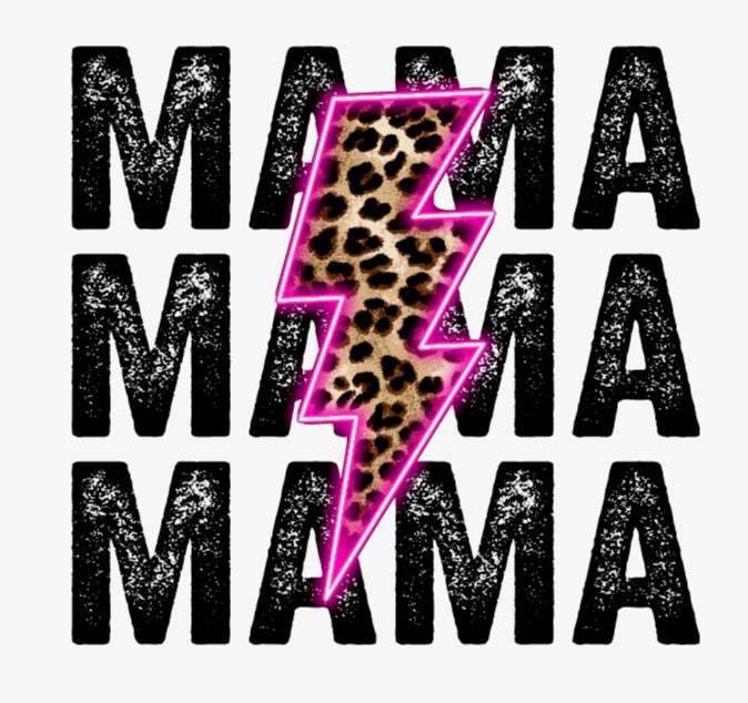 Lightning Mama DTF Transfer
