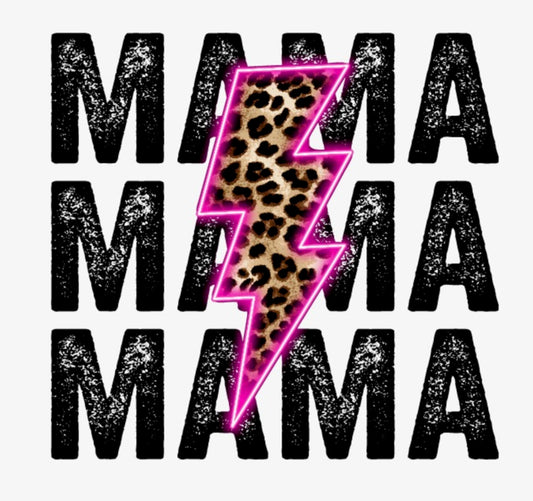 Lightning Mama DTF Transfer