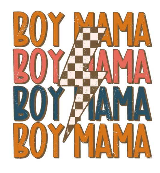 Boy Mama DTF Transfer