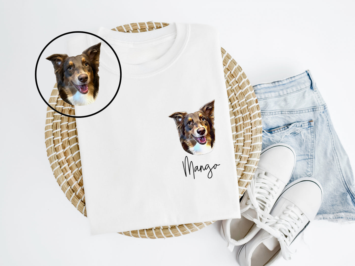 Animated Pet Portrait Sweatshirt/Tshirt