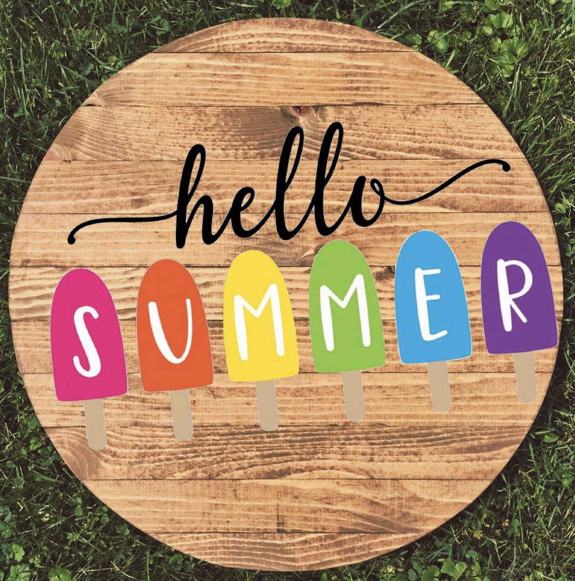 Hello Summer Door Sign