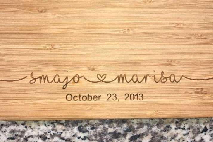 Name Cutting Board