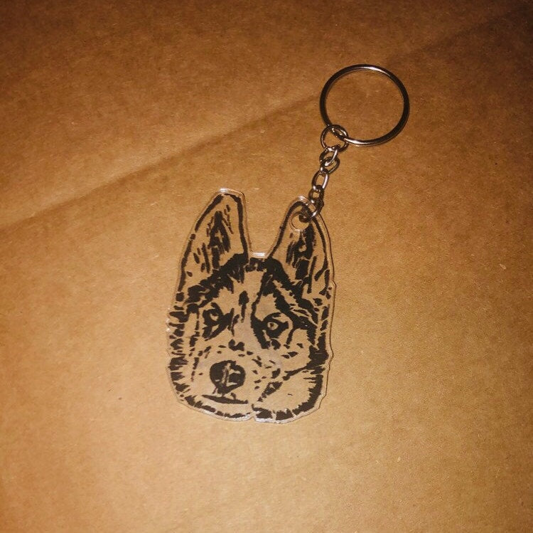 Custom Dog Keychain