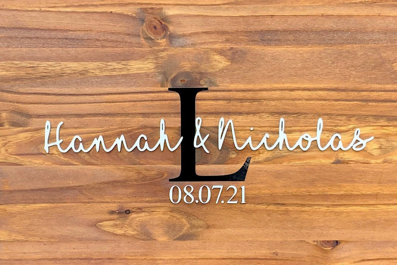 Wedding Guest Book Sign