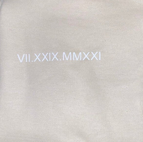 Roman Numerals Sweatshirt