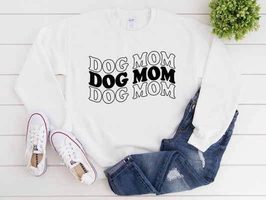 Retro Dog Mom Sweatshirt