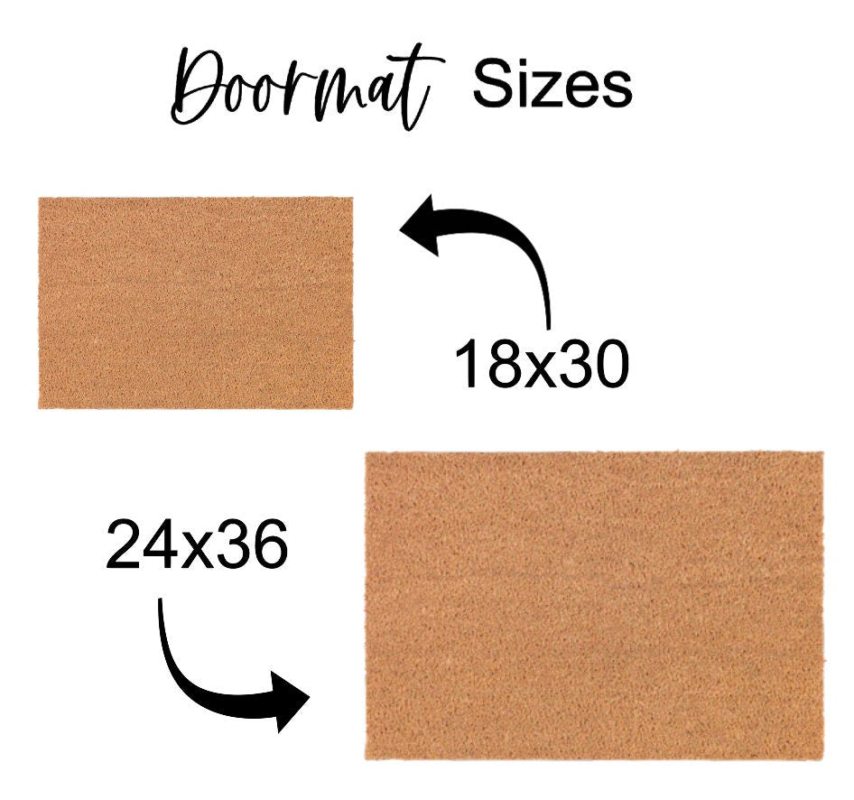 Initial Doormat / Personalized Doormat