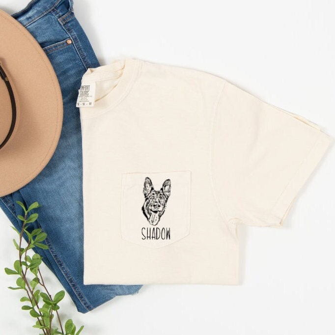 Custom Dog Shirt With Pocket