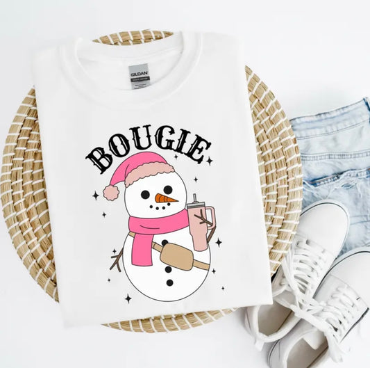 Bougie Snowman Shirt/Crew