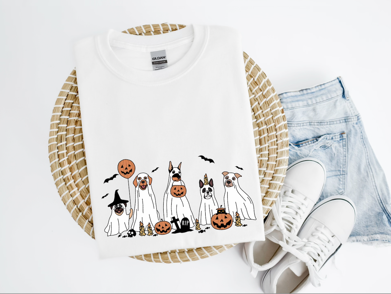 Dog Halloween Shirt/Crew