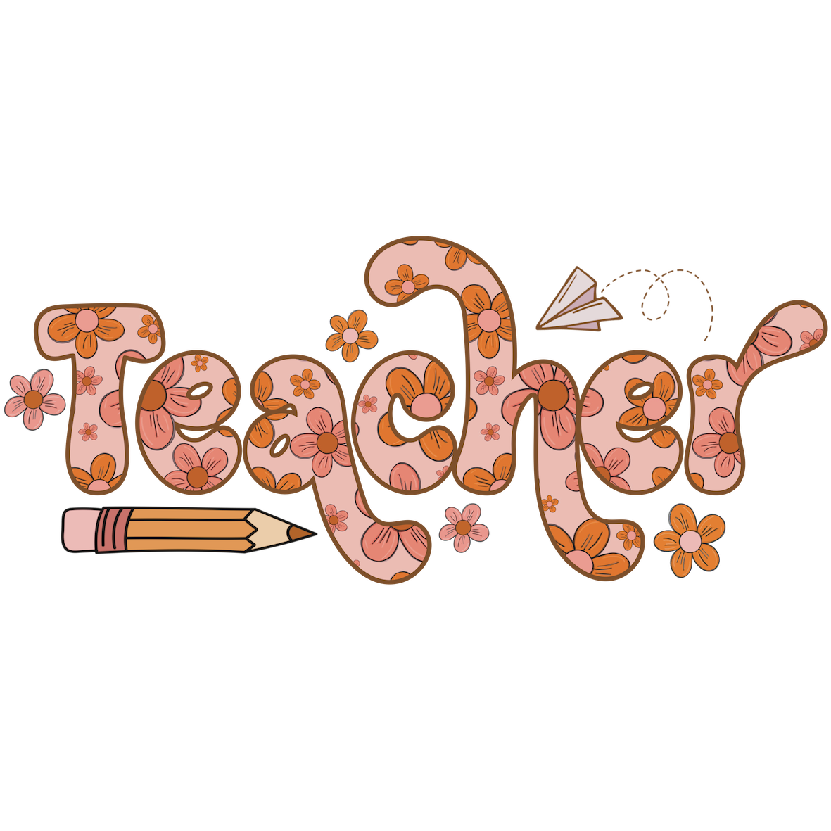 Teacher DTF Transfer – MarisaDesignsCo