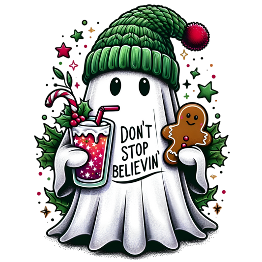 Don't Stop Believin' DTF Transfer