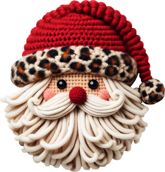 Yarn Santa DTF Transfer