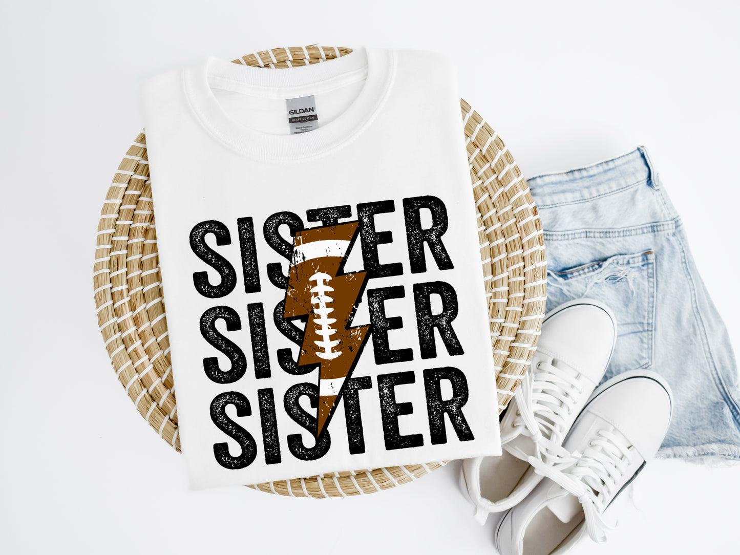 Football Sister Shirt/Crew