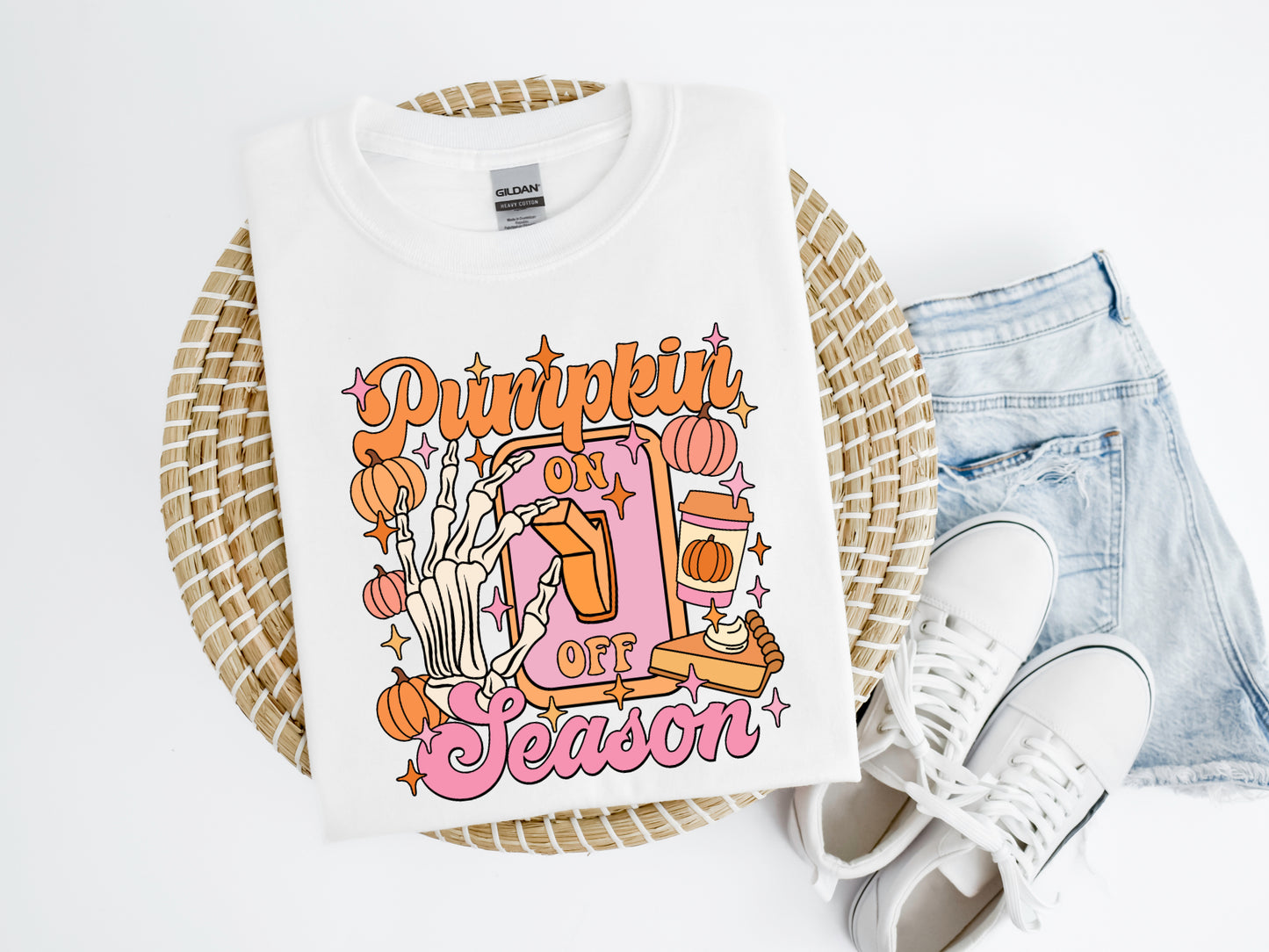 Pumpkin Season On Shirt/Crew