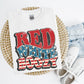 Red White Boozy Shirt/Crew