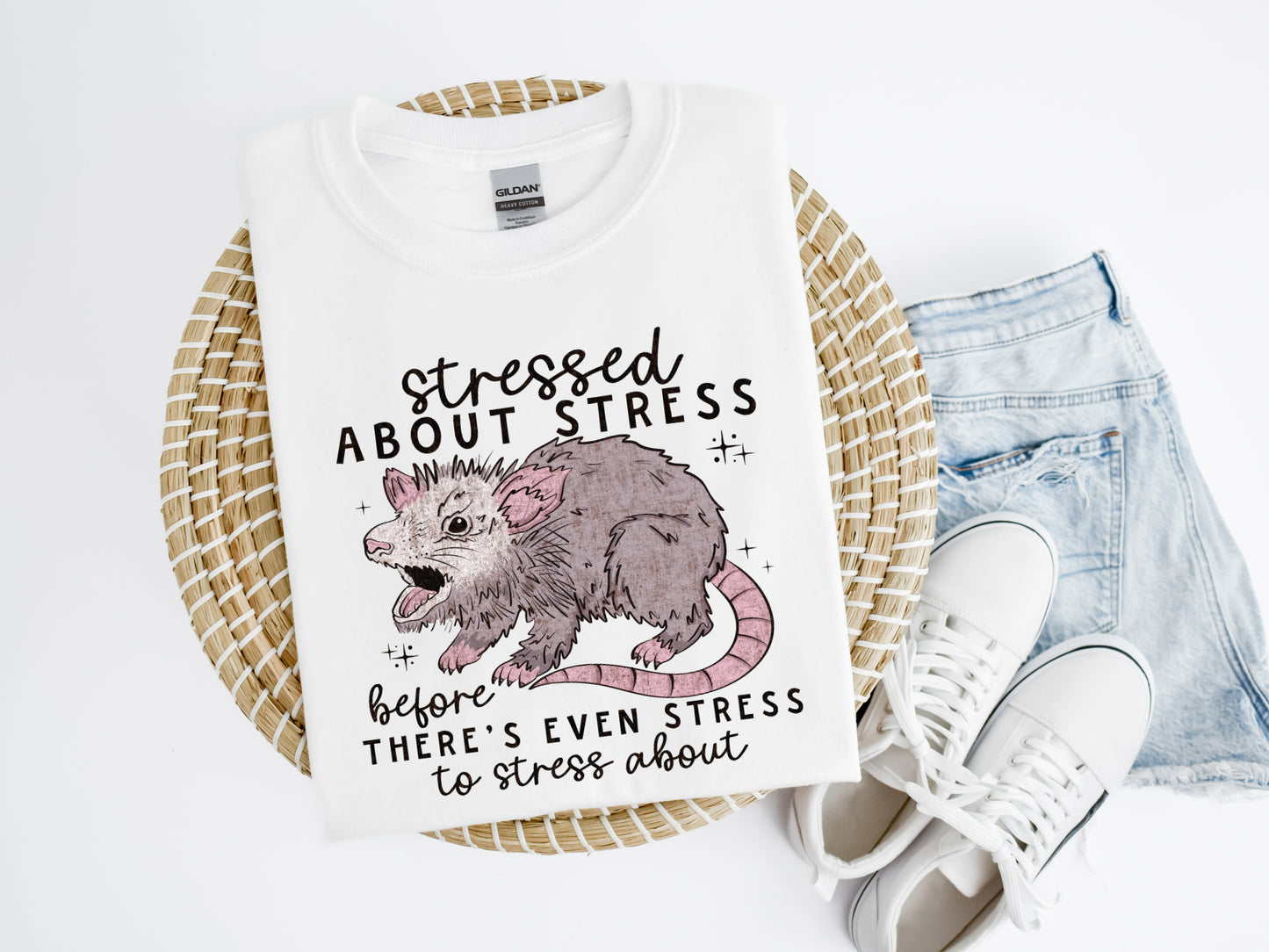 Stressed About Stress Shirt/Crew