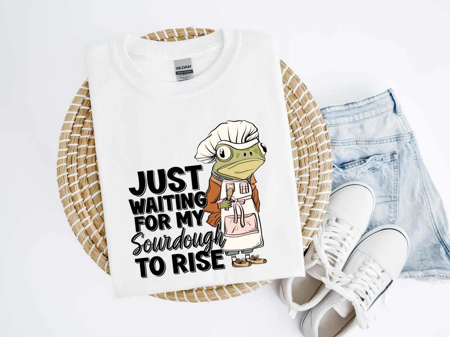 Just Waiting for My Sourdough to Rise Shirt/Crew