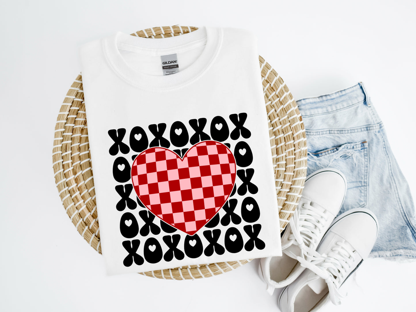 Heart XOXO Shirt/Crew