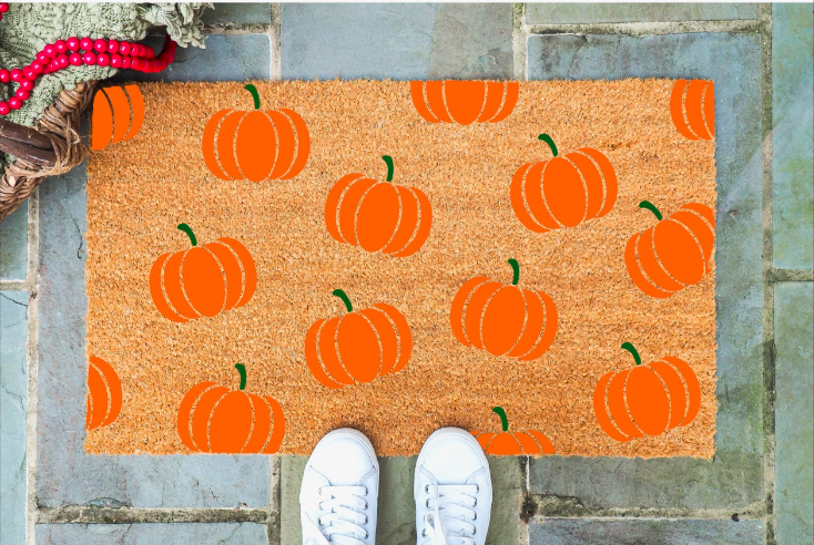 Pumpkin Doormat