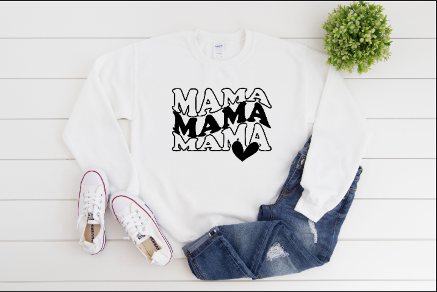 Retro Mama Sweatshirt/Tshirt