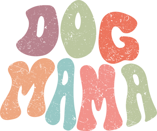 Retro Dog Mama DTF Transfer