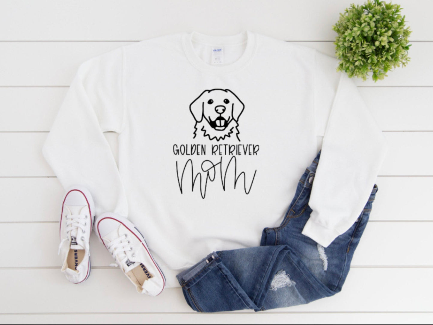 Golden Retriever Dog Mom Sweatshirt