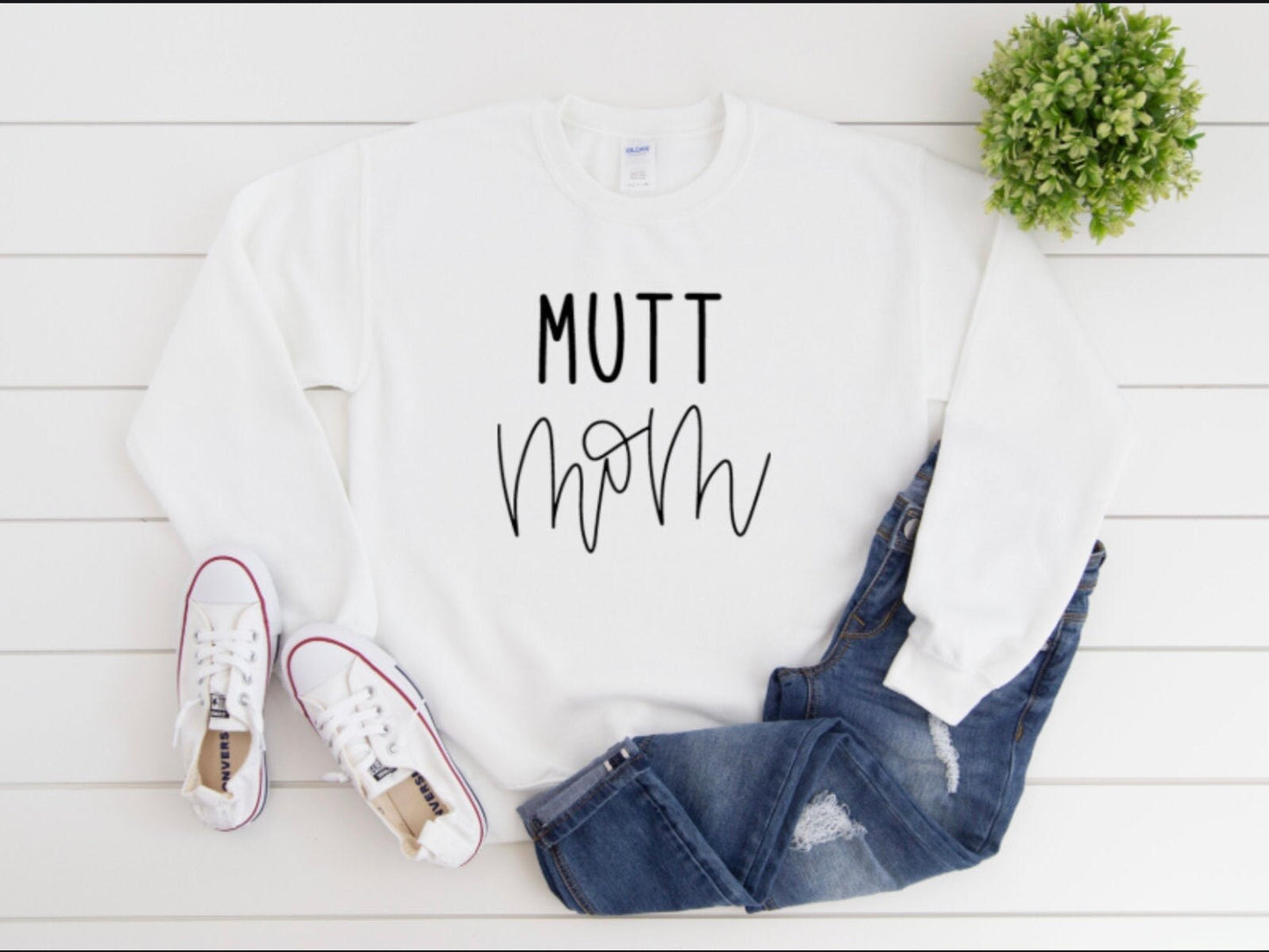 Mutt Dog Mom Sweatshirt
