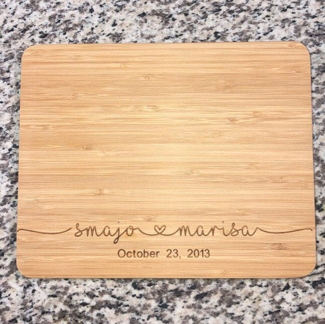 Name Cutting Board