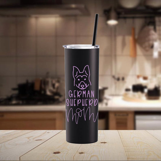 Dog Mom Tumbler Cup
